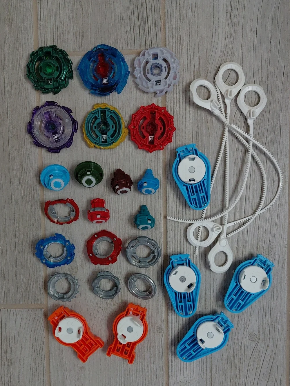 Beyblade Burst Surge Battle Tops, Pieces, Layers, Discs, Launchers